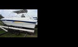 Clean, fresh water 24' bow rider with a 5L Mercrusier motor, bowfiller cushion, bimini top, and docking lamps. There is no hour meter on this boat. Recently serviced and owner wants it sold. Call Wes Kreie 918-257-1615 for more information.
Specifications