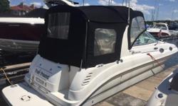 Nice Freshwater Boat with Only 280 Hours! &nbsp;Outfitted with the Mercruiser 350 Mag engine and Bravo 3 Dual Prop this boat is great for Cruising. &nbsp;Loaded with options:
Full Enclosure
Bimini Top
Cockpit Cover
Vacuflush Head
Trim Tabs
CD Stereo