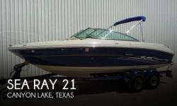 Actual Location: Canyon Lake, TX
- Stock #100590 - YOU WILL NOT FIND ANOTHER SEA RAY LIKE THIS!!!! 70 ORGINAL HOURS & YOU CAN EAT OFF THE FLOOR SHE IS SO CLEAN!!!This is the 2004 Sea Ray 200 Select and she is a feature packed sportboat with lots of room