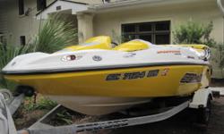 *SOLD*
2004 SeaDoo Sportster 4-TEC
2015 Re-Manufactured 4-TEC *Engine (6 hours)
*2 Year No Fault Warranty Until 7/17*
Trailer As Shown Included
Location: Bluffton, SC
This clean 2004 Sportster 4-ETEC just had installed a re-manufactured engine in July