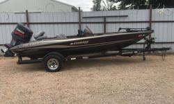 2004 Stratos 285 Pro XL
? MinnKota trolling motor
? Lowrance X5I @ bow
? Lowrance HDS 7 @console
Hull color: Burgundy
Stock number: U75L304