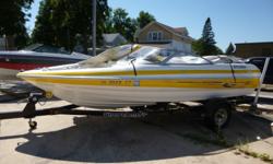 Low Hours used very little. One Owner. Powered by a 3.0L Alpha 1. Trailer included in price.
Hin: SYL59631AQ404
Beam: 8 ft. 0 in.
Hull color: Yellow
Stock number: IA3349AT