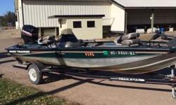 2004 Pro Team 185SE with 75HP Mercury motor and trailer
Nominal Length: 18.3'
Length Overall: 1'
Engine(s):
Fuel Type: Other
Engine Type: Outboard
Beam: 6 ft. 11 in.
Fuel tank capacity: 21
Stock number: 1027277
