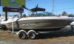 Here IS A VERY NICE 2005 SEA RAY 200 SELECT BOWRIDER THAT IS POWERED BY A MERCRUIESER 4.3L MPI STERNDRIVE WITH LESS THAN 100 HOURS OF ORIGINAL USE! THIS BOAT HAS MAINLY BEEN USED IN FRESHWATER LAKES AND WAS ONLY USED IN SALTWATER A FEW TIMES LAST SUMMER.