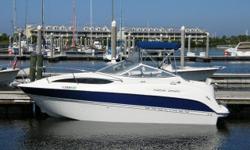 Description
For full and complete specifications click here.
Category: Powerboats
Water Capacity: 20 gal
Type: Express Cruiser
Holding Tank Details: 
Manufacturer: Bayliner
Holding Tank Size: 
Model: 245 Express Cruiser
Passengers: 0
Year: 2005
Sleeps: 0