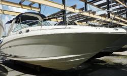 Suggested Sale Price: $64,600.00
A comfortable express cruiser, the Sea Ray 300 Sundancer combines an abundance of cruising amenities and a spacious layout. The cabin is spacious and airy, with three deck hatches providing good ventilation and natural