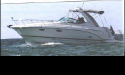 Well maintained, family express cruiser. Original owners have paid attention to detail when it comes to maintenance and appearance. Boat is waxed, serviced on a regular basis and the engines are flushed with SaltAway after every use. Fifty hours since the