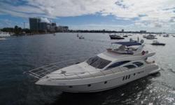 Price just moved to new home in Sunny Isles, FL. She is the lowest priced 62' in the U.S.
Powered by her reliable Cats, she's fuel-efficient, steady and strong.&nbsp;
Her 3-Stateroom layout provides ample room for bringing plenty of guests along for a