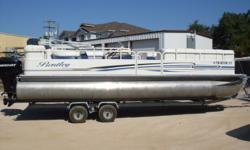 2005 Bentley 240 Cruise, Mercury 90HP Four Stroke, Lowrance X125 Fish Finder, Bimini Top, Docking Lights, AM/FM CD Player, and Tandem Axle Trailer.
Beam: 8 ft. 6 in.