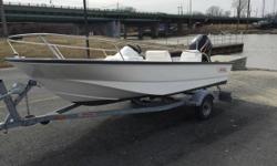 Certified Trade w/ Warranty! Cockpit Cover... Removable Forward Bench Seat... Seating for 6!
Nominal Length: 15'
Length Overall: 15.4'
Max Draft: .6'
Engine(s):
Fuel Type: Other
Engine Type: Outboard
Draft: 0 ft. 7 in.
Beam: 6 ft. 6 in.
Fuel tank
