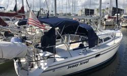JENNY JEWEL
2005 CATALINA MKII
HULL NUMBER 1717 ? CTYP1717B505
Coast Guard Doc # 1180343
35th Anniversary editionCONTACT LISTING BROKER DIRECT 407 952 0646 .
? Purchased in 2005 with 110 engine hours direct from broker who had used her for test sails and