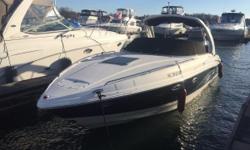 Sex Sleek Performance Cruiser with 375 Horsepower Volvo 8.1 Gi Engine and DuoProp Outdrive. &nbsp;There are only 105 Hours on this high quality chaparral. &nbsp;She has the optional extended swim platform that everybody loves to hang out on when relaxing
