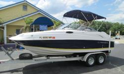 Beautiful&nbsp;Regal 2120 Destiny So well kept.&nbsp;with trailer, all the gear! INCLUDING CAMPER ENCLOSURE!! powered with a&nbsp;4.3 GXI vovlo penta fuel injected engine. It&nbsp;is a big, roomy, fun deckboat with all the performance and style of a