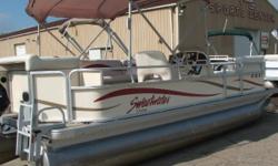 Like New
Category: Powerboats
Water Capacity: 0 gal
Type: Pontoon
Holding Tank Details: 
Manufacturer: Sweetwater manufactured by Godfrey Marine
Holding Tank Size: 
Model: 2186 RE-4 Gate
Passengers: 0
Year: 2006
Sleeps: 0
Length/LOA: 21' 0"
Hull Designer: