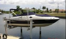 Just detailed looks like new! Great riding, well maintained&nbsp; Sundeck 240 with a lifetime hull warranty. Powered by the desirable 5.0 MPI 260 HP Mercruiser with 193 hours and Bravo III outdrives with dual stainless steel props. Irish Belle II comes