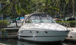 This sports cruiser is feature rich and offers spirited performance with 640 hp engines with very low hours.&nbsp; Vessel is a fine example of a very clean, truly turn key pleasure yacht.
Category: Powerboats
Water Capacity: 0 gal
Type: 
Holding Tank