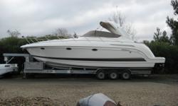 2003 Formula F-37PC Vessel has always been kept on trailer. Loaded with many extras. Available with custom trailer for an additional $ 10,000 Available with F-650 Super Crewzer for an additional $ 75,000. Custom fold down arch for towing.
Category: