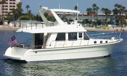 Description
Always professionally maintained this Norseman is in prestine condition both bellow and above decks. Well outfitted she has all that's needed for comfortable living and easy cruising.With the efficiency of a 6 gallon burn at 8 knots and the