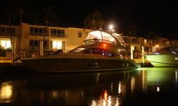 BROKERAGE BOAT***THIS BEAUTIFUL VESSEL IS LOCATED ADJACENT TO THE VENICE YACHT CLUB IN GEORGOUS VENICE FLORIDA. THE BOAT IS WASHED AND WAXED ON A MONTHLY BASES* The Owner INSTALLED UNDERWATER LIGHTING WHICH IS SPECTACULAR, ASK ME FOR OTHER NIGHT