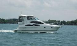 2006 CRUISERS YACHTS 415 Motor Yacht, Meticulously Maintained and Serviced Motor Yacht! Twin 420HP Volvo 8.1 GXi Inboards Freshwater Cooled and always been in the Freshwater of Lake Norman. Loaded with almost every option Available including Bow Thruster