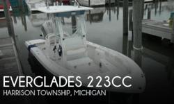 Actual Location: Harrison Township, MI
- Stock #088041 - This vessel was SOLD on May 11.If you are in the market for a fishing boat, look no further than this 2006 Everglades 223cc, just reduced to $37,900.This boat is located in Harrison Township,