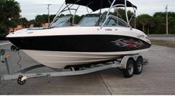 The AR230 High Output is powered by 2 Yamaha High Output MR-1? engines. These 1052cc 4 cyl, four-stroke Yamaha marine engines deliver excellent power in a lightweight, compact package. The AR230 twin 155mm hyper-flow jet pump propulsion system with