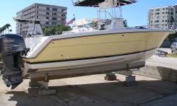 This 2007 Stamas 270 Tarpon is a very low hour 1 owner boat. Lightly used and ready to fish or enjoy. The forward seating layout has full cushions for relaxing. Seating enough for 8. There is 1 guest head.CONSOLE:Standard Horizon VHF radioGarmin 4210