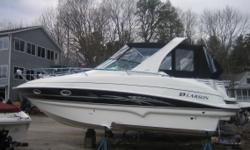 This is one of the best 28' sgl engine on the market. Clean, total 55 hrs. since new, Fwd Berth, Mid Cabin Dbl Berth, Microwave, Dual voltage refrigerator, Vacu-Flush Head, Westerbeke 5.0 Gen w/heat/AC. Comfort package. 15" Flat Screen TV, DVD Player, Sgl