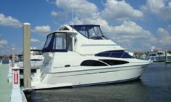 Ã¯Â¿Â½$10,000 Price Reduction, November 1, 2011
Ã¯Â¿Â½THIS VESSEL HAS IT ALL AND SHOWS LIKE NEW!!
Ã¯Â¿Â½"Dream Come True" is a beautiful, one-owner, very low hour,
Diesel Motor Yacht in bristol condition!!
Professionally maintained and serviced since new!
Twin