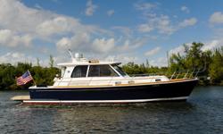 Description
PRICE REDUCED FOR IMMEDIATE SALE! The Grand Banks 45 Eastbay SX was introduced in 2007 and represents an evolution of the Eastbay series. The salon area in this model is much larger than in earlier Eastbays. The windshield is pushed much
