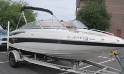 *SOLD*
2007 Crownline 19 SS Bowrider
2007 Mercruiser 4.3L Alpha I (113 Hours)
2007 Road King Trailer Included
Location: Seabrook, SC
This Crownline is exceptionally clean and has been garage kept since purchase. It's been well maintained, lightly run and