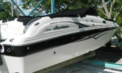 260 SD VERY CLEAN HURRICANE WITH TIN YAMAHA 150 4 STROKES TWIN YAMAHA 150 4 STROKES, LOW HOURS, NEW BATTERIES,VERY NICE CONDITION ALMOST LIKE NEW, GET OUT THERE IN THIS ONE, BIG BOAT,LOTS OF SEATING ,STEREO, HEAD, SKI FISH BEACH CRUISE DO IT ALL, Known as