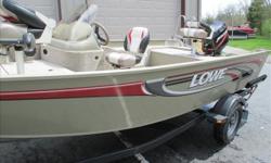 Here is a nice 2007 Lowe FM 165 S fishing boat. This was a one owner boat that was always garage kept. This rig measures in at 16'5' and is an all welded aluminum hull. This unit comes with a Motor Guide 55lb trolling motor with wireless foot control