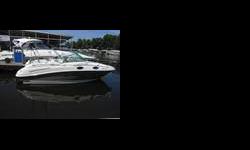 Great one owner boat with all amenities on a 2007 240 Sundancer. Dock side heat and air, flip down TV/dvd combo, camper package with full enclosure Low hours, priced to sell call Dustin at 918-782-3277 or (click to respond) Specifications Model Name