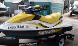 2007 Sea Doo GTISE, 130HP, 44 Hours, Recent Service, Includes Single Ski Trailer.
Hin: YDV04187A707
Beam: 4 ft. 1 in.
