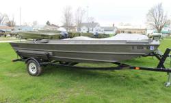 2007 16' Weldbilt Jon Boat and a 2008 Boat Trailer 2007 16' Weldbilt Jon Boat and a 2008 Boat Trailer. This boat comes with a Spare Tire, Floor, Rod Holders, Fold Down seat, and bilge.
Engine(s):
Fuel Type: Other
Engine Type: Other