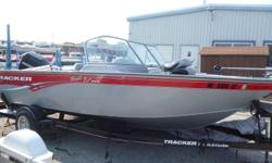 NEW LISTING, 2008 18.5' Tracker Targa!
Comes with included trailer, spare seats (complete spare B&W lowrance fish finder), and minnkota trolling motor.
Beam: 8 ft. 0 in.
Fuel tank capacity: 40
Optional features: CONTACT LISTING BROKER MIKE GILES @