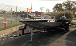 This 2008 Tracker Bass Boat 17 comes with a trailer. Features include: live well. She's ready for your motor or a new one. The price listed is for the boat and trailer only - no motor. Won't last long at this price, so come on in and check it out!