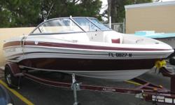 The Tahoe Q5i has been designed for nearly any kind of family fun out on the water. Whether you want to cruise to your favorite spot to layout, go tubing & waterskiing or do some light fishing, this boat can easily do it all. She has enough room to fit 8