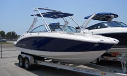 This is a beautiful 2008 244 Sunesta. It is very well equipped and has always been stored inside a dry storage. She only has 110 hours on the upgraded Volvo GXi engine. If you are looking for an extremely clean 244 Sunesta sport boat dont miss out on this