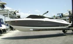 *Brokerage Listing:
Sleek, elegant and unmistakably sexy!!! That is the best way to describe this 2008 Sea Ray 270 SLX!!! She is sure to make your heart race!!! State-of-the-art features include full-wing sun pads with integrated sun pad filler cushions,