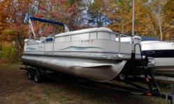 2008 Bentley Pontoon in good condition. &nbsp;New upholstery, floor good, 50hp Mercruiser.&nbsp;
Nominal Length: 24'
Engine(s):
Fuel Type: Other
Engine Type: Outboard