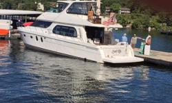 ONE OF A KIND CARVER
Nicest 56' Carver Sky Lounge Model
Key Features:
&nbsp;
Preferred Engine Package (Volvo D12 - 675 hp)
Professionally maintained
Low Engine Hours (180 hours)
Freshwater boat&nbsp;
Kohler 23kW Generator
2 owner boat - bought with 75