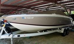 Location: Counce, TN, US REDUCED TO MOVE, ONE OWNER BOAT SANDSTONE CUSTOM 3 COLOR AFT SUN PAD FILLER CUSHION DUAL BATTERY SWITCH STAINLESS STEEL ARCH&nbsp;w/ INTRIGATED&nbsp;BIMINI TOP BOW & COCKPIT SNAP-ON&nbsp;COVERS MOORING COVER CAPTAINS CALL COMPASS