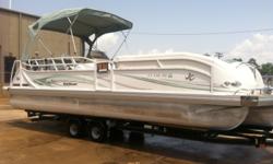 This is a great boat and is looking for a home. 2008 JC 266 Tritoon powered by a 250 Suzuki will be one of the best things you will ever do! Family fun on a top of the line pontoon with many extras. It even has the kitchen sink! (see Pic)Priced below NADA