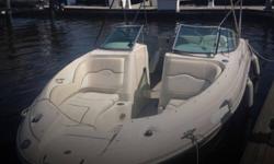 Actual Location: Naples, FL
- Stock #105756 - If you are in the market for a deck, look no further than this 2008 Sea Ray 220 Sundeck, priced right at $35,800 (offers encouraged).This boat is located in Naples, Florida and is in good condition. She is