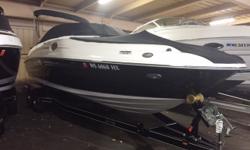 Just in time for the 2016 season, this fem of a later model Sea Ray 240 Sundeck has arrived. Expertly cared for with a gentile 78 hours on her 350Mag/BR3 engine/drive, this unit will meet the demands of the most discerning boater, and at half the price of