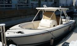 2009 Pursuit S280 powered by twin Yamaha 250 Four Stroke's with only 78 hours! A few of the notable options aboard this well maintained vessel include: Bow thruster, windlass, Isotherm refrigerator and freezer, shore power, battery charger, Raymarine