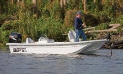 Carolina Skiff with Yamaha power Located in Ft Pierce but can be delivered to all our stores upon purchase. Call 888-278-1991 for more details. Carolina Skiffs are the most durable, versatile, stable and economical boats built today. Whether you need a