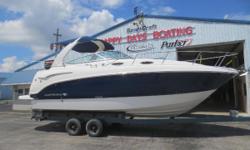 This 2009 280 Signature has Twin Volvo Penta 4.3 GXI DP&nbsp; inboard/outboard engines with 495.83 hours. Options&nbsp; Include: Canvas (great condition), Generator with 59.6 hours, Windlass, VHF, Garmin 4208, TV, Trim Tabs with Indicators, Microwave,